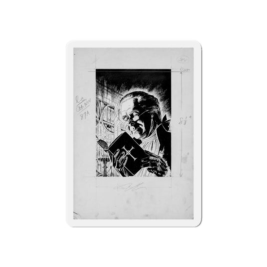 Original Art Illustration (undated) (Magazine Illustration) Refrigerator Magnet-6 × 6"-The Sticker Space