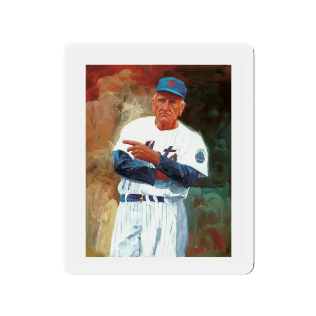 Original Illustration Art (c.1965) (Magazine Illustration) Refrigerator Magnet 2 Inch - The Sticker Space