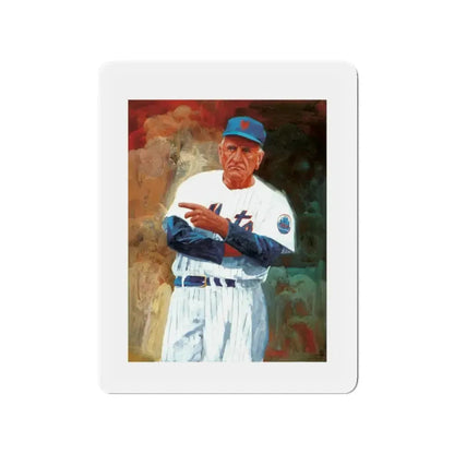 Original Illustration Art (c.1965) (Magazine Illustration) Refrigerator Magnet 3 Inch - The Sticker Space