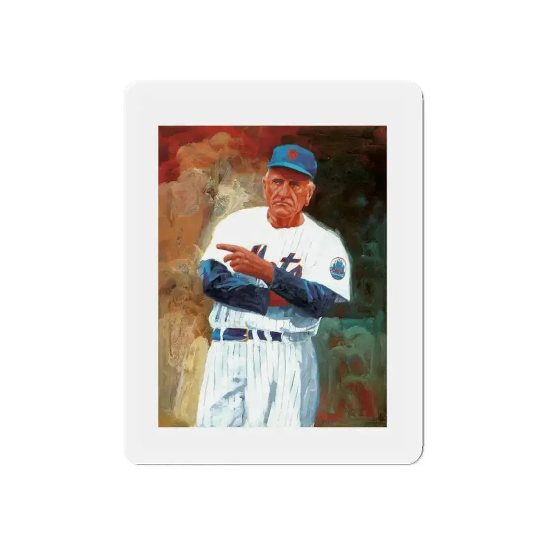 Original Illustration Art (c.1965) (Magazine Illustration) Refrigerator Magnet 5 Inch - The Sticker Space