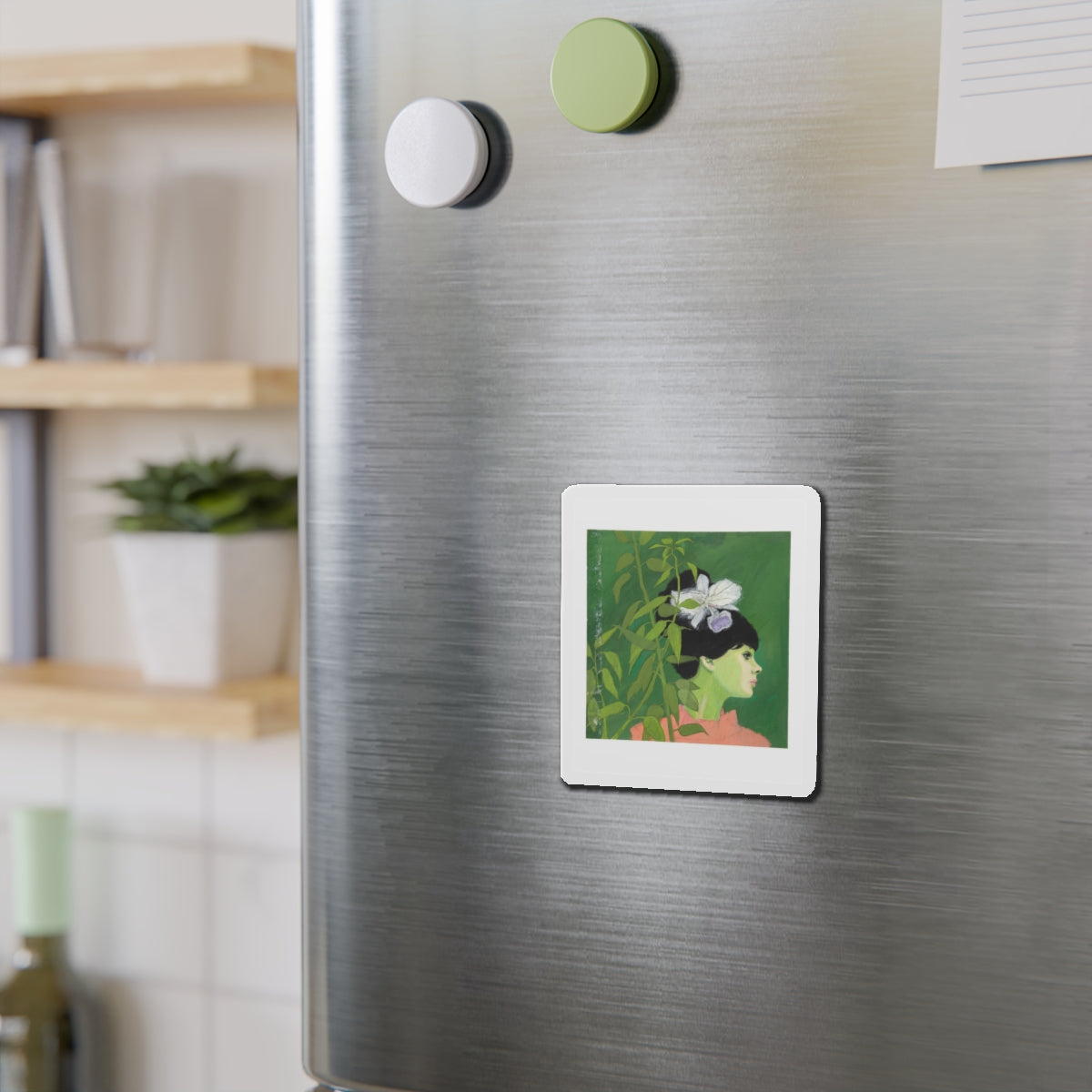 Original Illustration Art (Magazine Illustration) Refrigerator Magnet