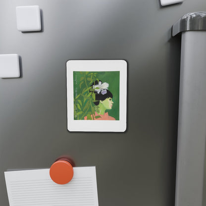 Original Illustration Art (Magazine Illustration) Refrigerator Magnet