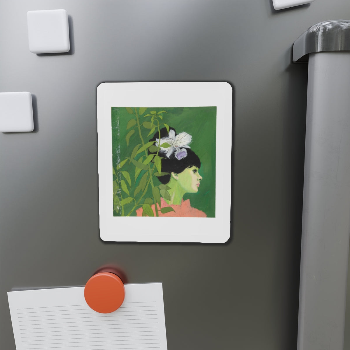 Original Illustration Art (Magazine Illustration) Refrigerator Magnet