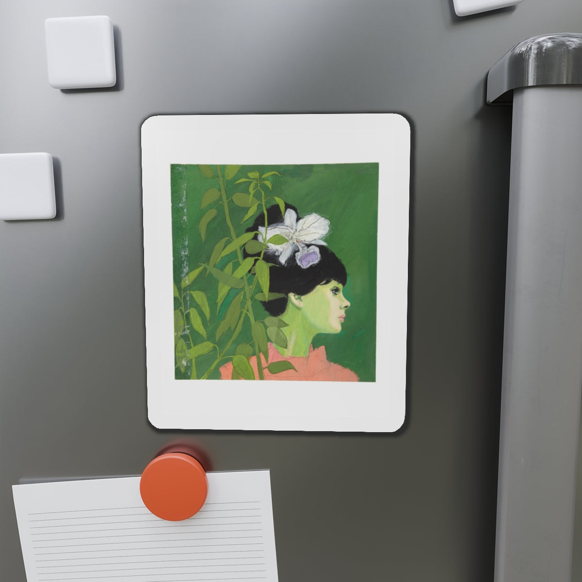 Original Illustration Art (Magazine Illustration) Refrigerator Magnet