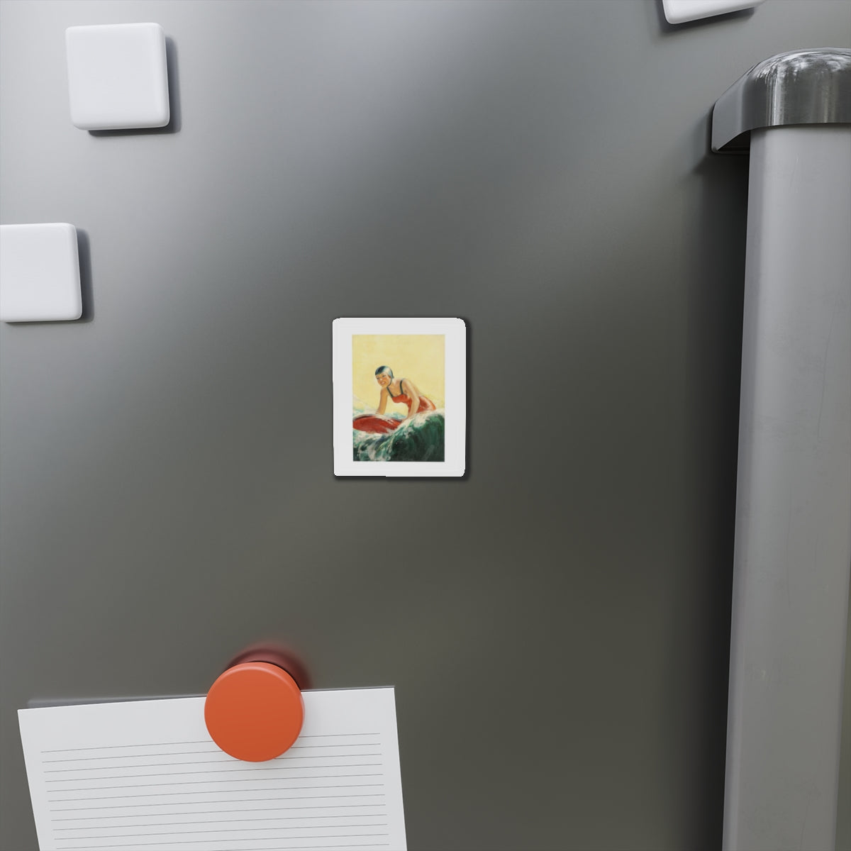 Original Illustration (c.1930) (Magazine Illustration) Refrigerator Magnet-The Sticker Space