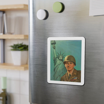 Original Illustration (c.1943) (Magazine Illustration) Refrigerator Magnet