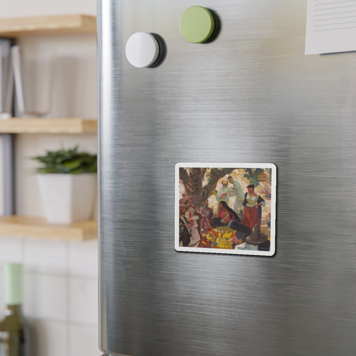 Original illustration_1 (Magazine Illustration) Refrigerator Magnet-The Sticker Space