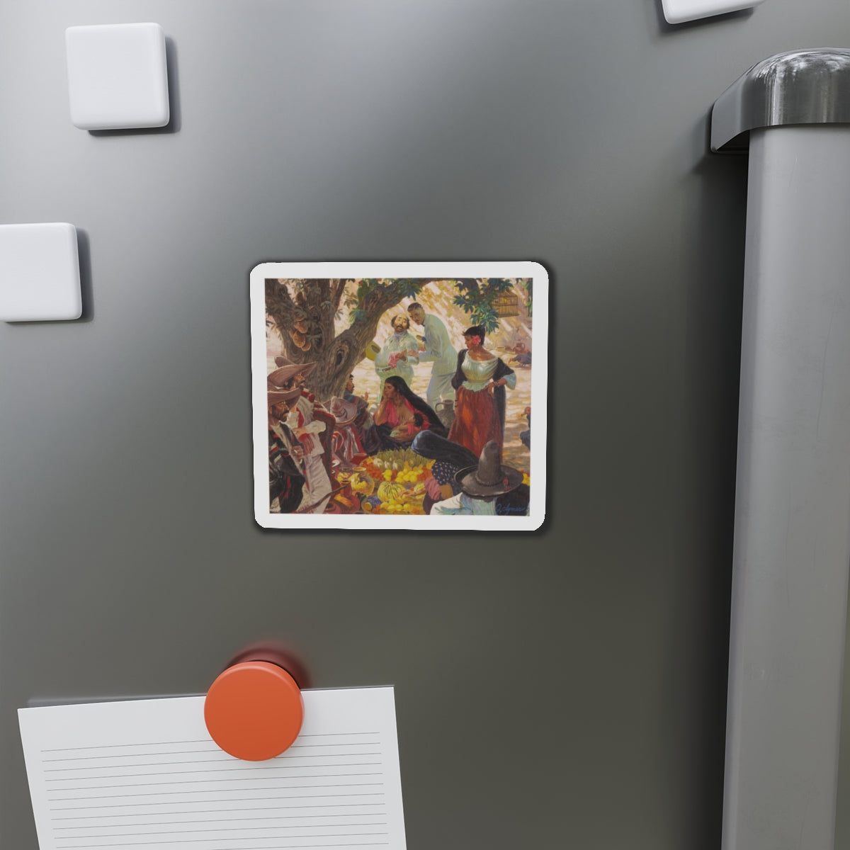 Original illustration_1 (Magazine Illustration) Refrigerator Magnet-The Sticker Space