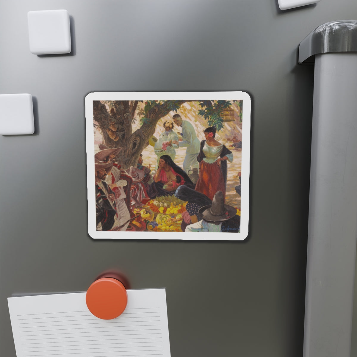 Original illustration_1 (Magazine Illustration) Refrigerator Magnet-The Sticker Space