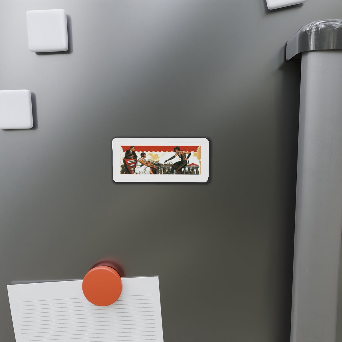 Original Story Illustration (Magazine Illustration) Refrigerator Magnet-The Sticker Space