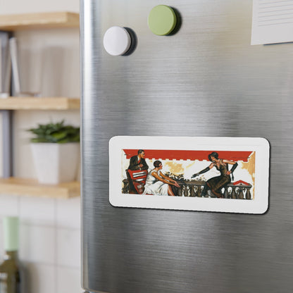 Original Story Illustration (Magazine Illustration) Refrigerator Magnet-The Sticker Space