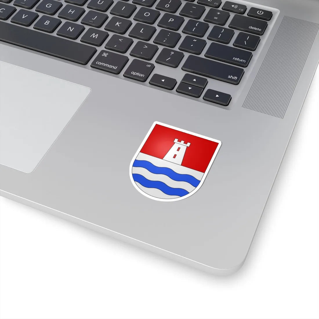Origlio-coat of arms (Switzerland) (Coat of Arms) STICKER Vinyl Kiss-Cut Decal - The Sticker Space