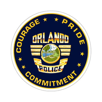 Orlando Police Department STICKER Vinyl Die-Cut Decal - The Sticker Space