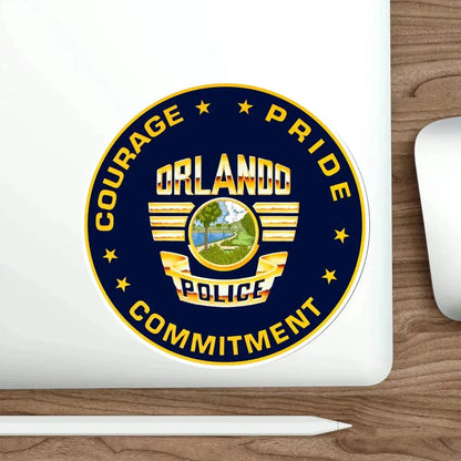 Orlando Police Department STICKER Vinyl Die-Cut Decal - The Sticker Space