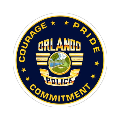 Orlando Police Department STICKER Vinyl Die-Cut Decal - The Sticker Space