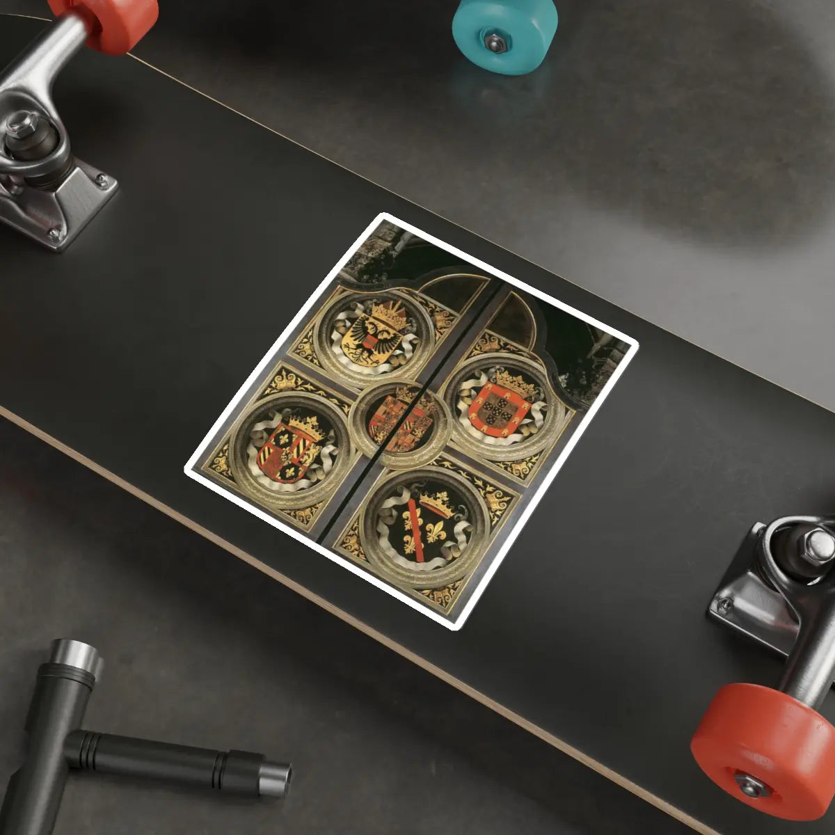 SKU:19054349200532935552 Sticker types:White Shape:Die-Cut Sizes:6" × 6"