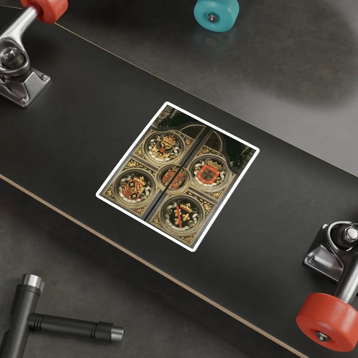 SKU:21949291050281244659 Sticker types:White Shape:Die-Cut Sizes:5" × 5"