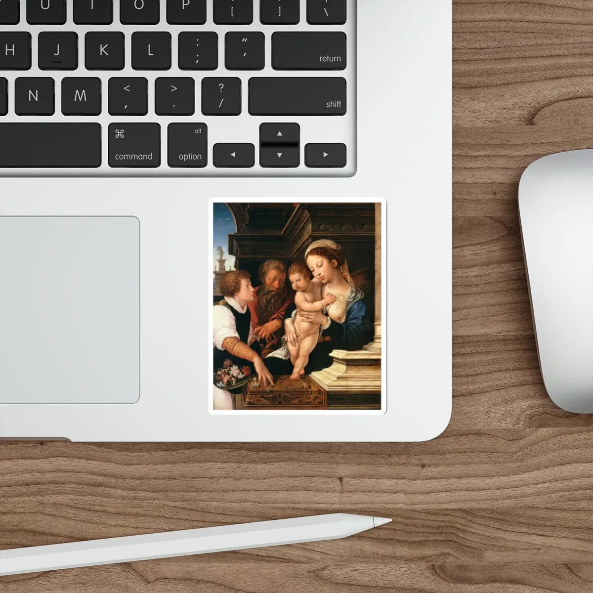 SKU:16965355195828763483 Sticker types:White Shape:Die-Cut Sizes:4" × 4"