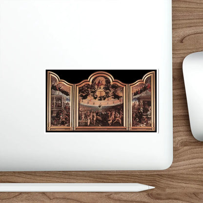 SKU:17243291556079180230 Sticker types:White Shape:Die-Cut Sizes:5" × 5"
