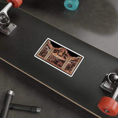 SKU:17243291556079180230 Sticker types:White Shape:Die-Cut Sizes:5" × 5"