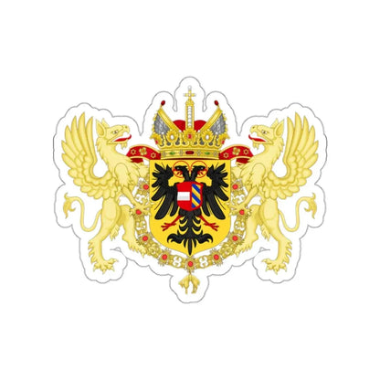 Ornamented Coat of Arms of Maximilian II, Holy Roman Emperor STICKER Vinyl Die-Cut Decal - The Sticker Space