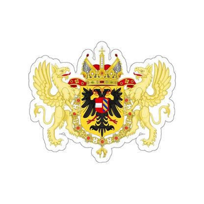 Ornamented Coat of Arms of Maximilian II, Holy Roman Emperor STICKER Vinyl Die-Cut Decal - The Sticker Space