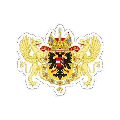 Ornamented Coat of Arms of Maximilian II, Holy Roman Emperor STICKER Vinyl Die-Cut Decal - The Sticker Space