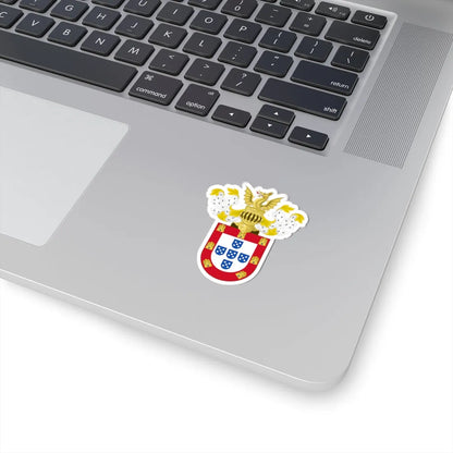 Ornamented Royal Coat of Arms of Portugal Philip I (Portugal) (Coat of Arms) STICKER Vinyl Kiss-Cut Decal - The Sticker Space