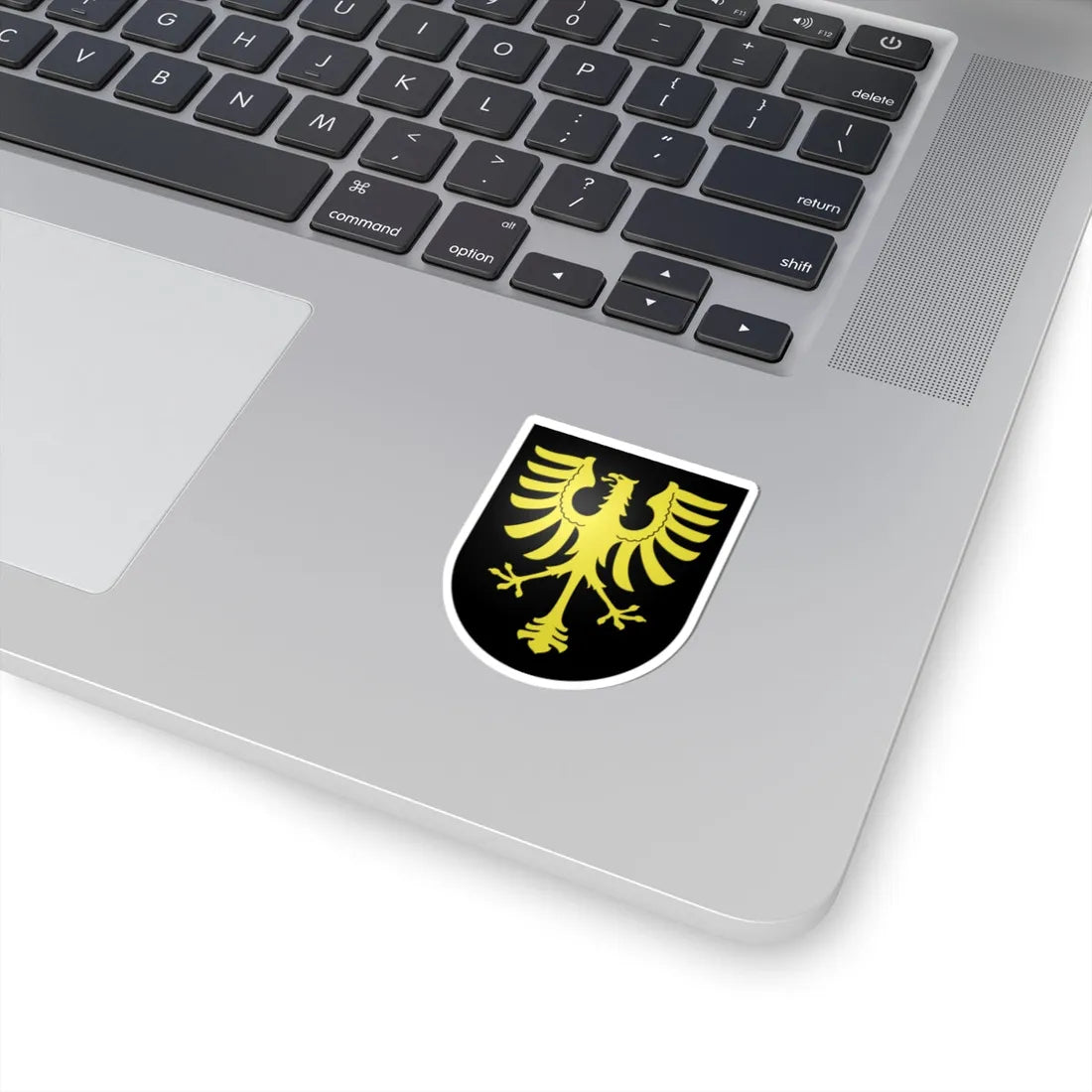Oron-le-Chatel-coat of arms (Switzerland) (Coat of Arms) STICKER Vinyl Kiss-Cut Decal - The Sticker Space