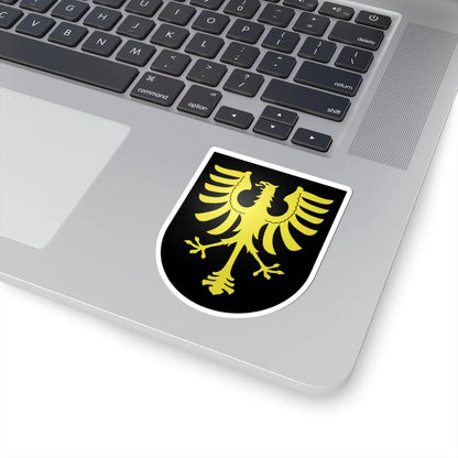 Oron-le-Chatel-coat of arms (Switzerland) (Coat of Arms) STICKER Vinyl Kiss-Cut Decal - The Sticker Space