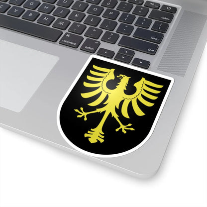 Oron-le-Chatel-coat of arms (Switzerland) (Coat of Arms) STICKER Vinyl Kiss-Cut Decal - The Sticker Space