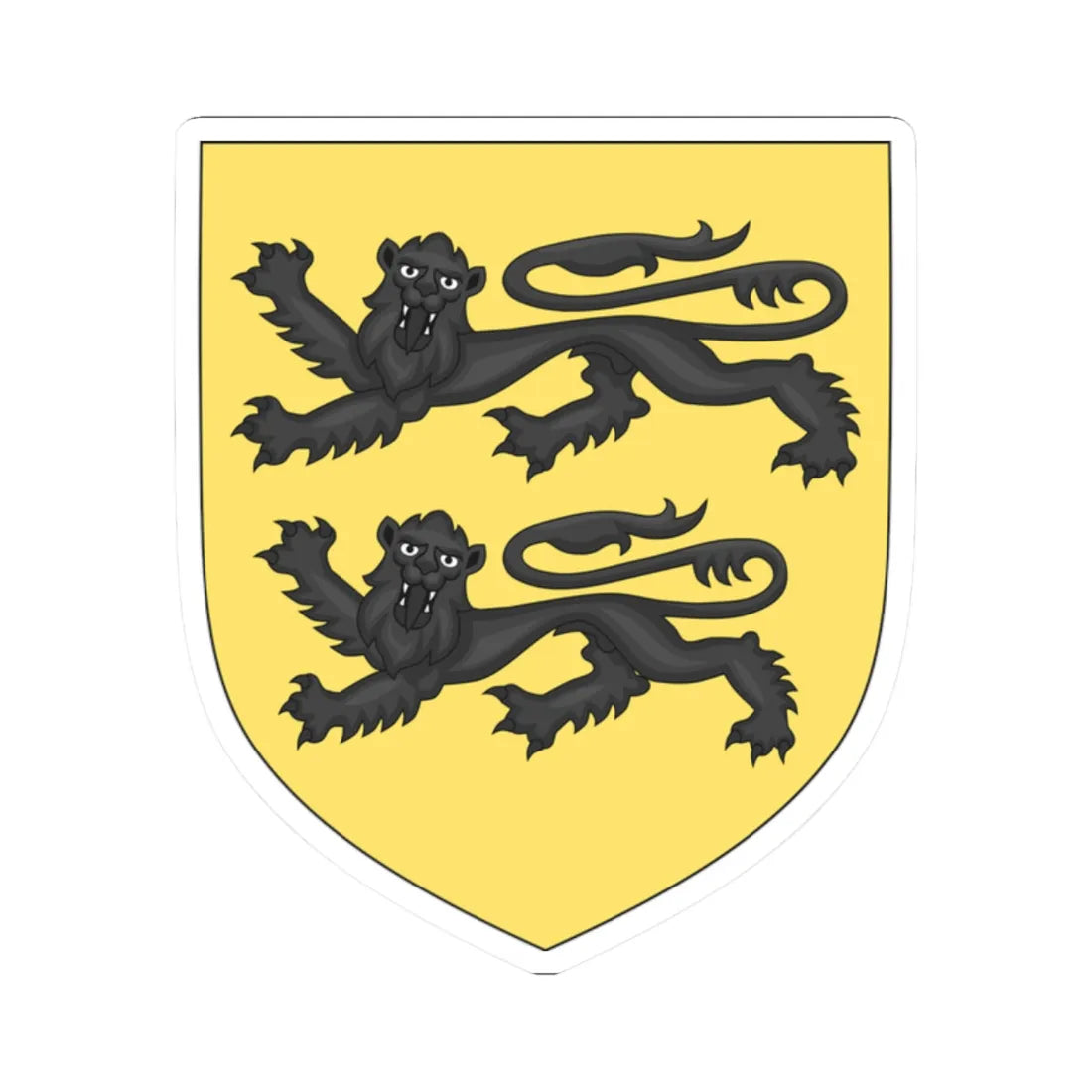 ORourke Arms (Ireland) (Coat of Arms) STICKER Vinyl Kiss-Cut Decal 2 Inch White - The Sticker Space