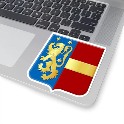 Orp-Jauche wapen (Belgium) (Coat of Arms) STICKER Vinyl Kiss-Cut Decal - The Sticker Space