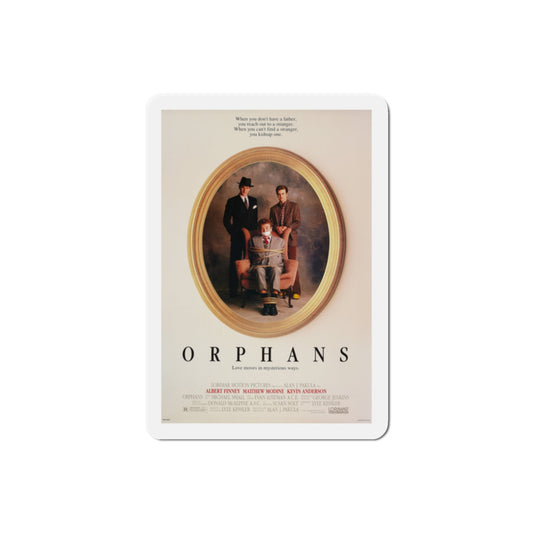 Orphans 1987 Movie Poster Die-Cut Magnet-2" x 2"-The Sticker Space