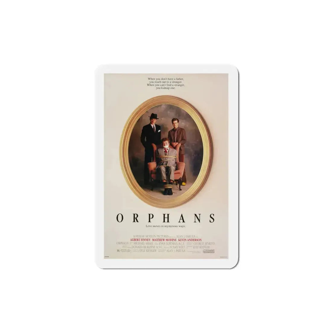 Orphans 1987 Movie Poster Refrigerator Magnet 3 Inch - The Sticker Space