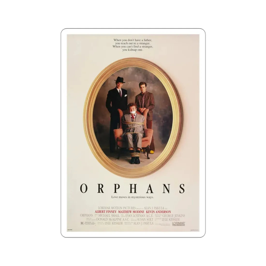 Orphans 1987 Movie Poster STICKER Vinyl Die-Cut Decal - The Sticker Space