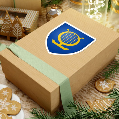 Orpheus Musical Theatre Society Arms (Canada) (Coat of Arms) STICKER Vinyl Kiss-Cut Decal - The Sticker Space