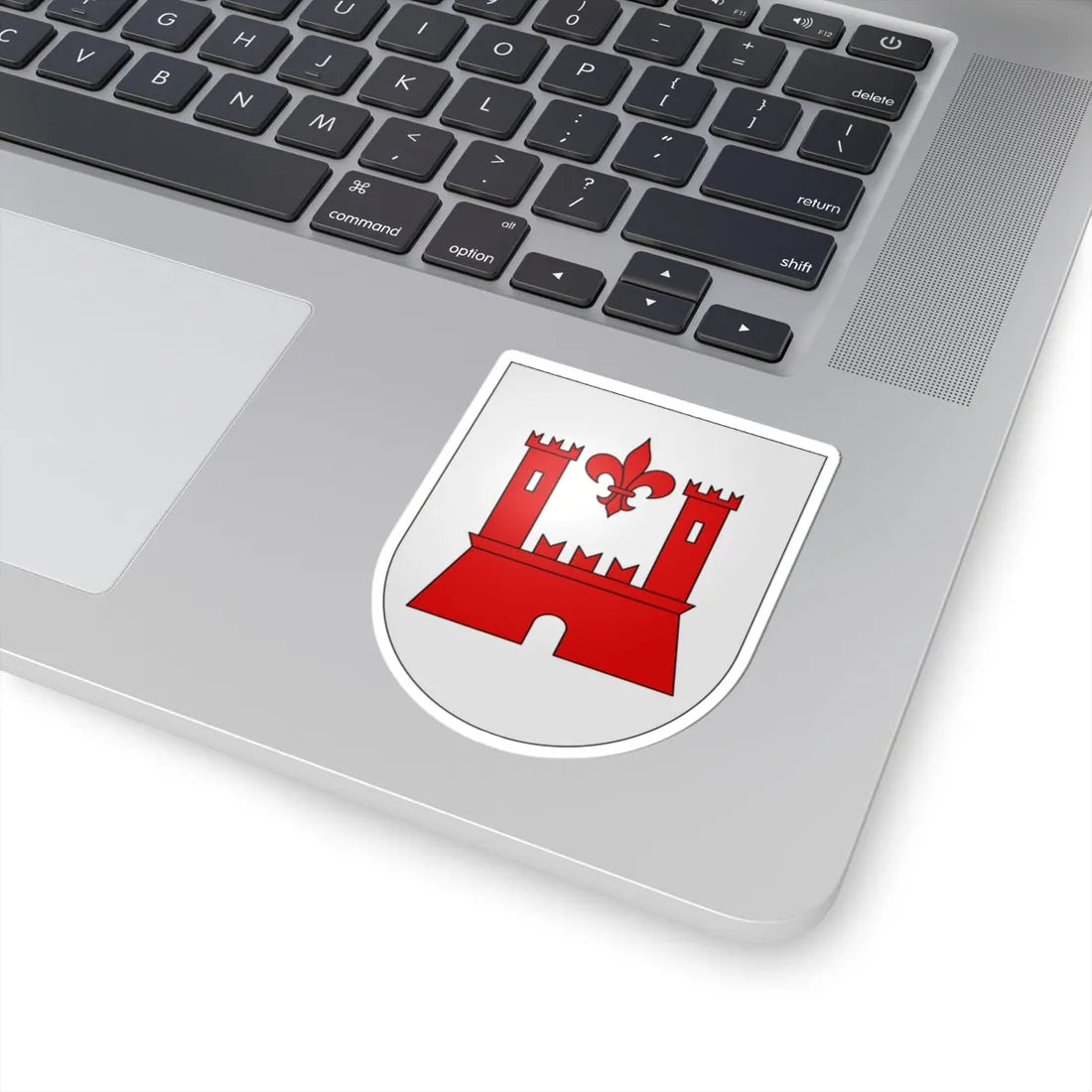 Orselina-coat of arms (Switzerland) (Coat of Arms) STICKER Vinyl Kiss-Cut Decal - The Sticker Space