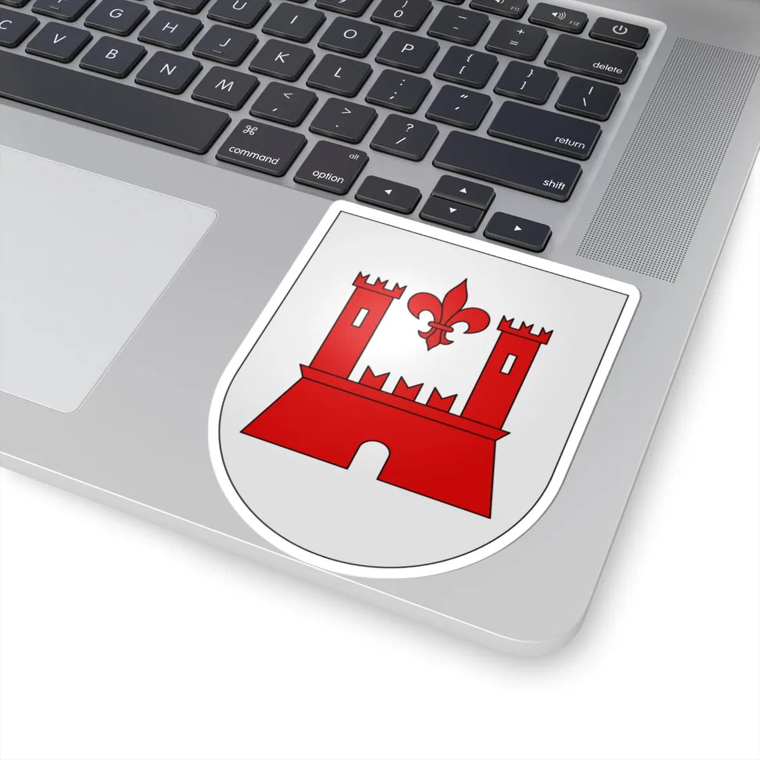 Orselina-coat of arms (Switzerland) (Coat of Arms) STICKER Vinyl Kiss-Cut Decal - The Sticker Space