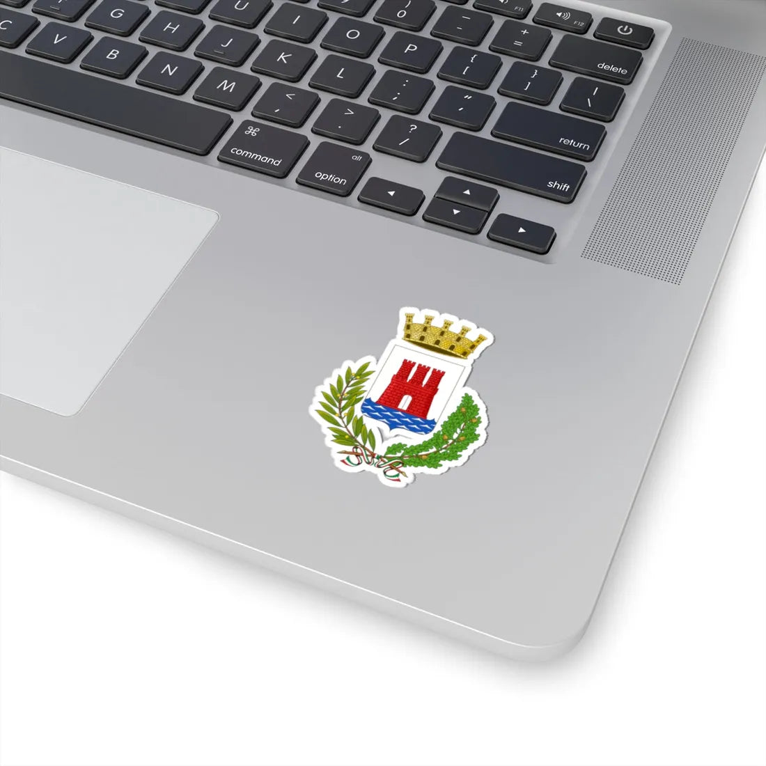 Ortona-Stemma (Italy) (Coat of Arms) STICKER Vinyl Kiss-Cut Decal - The Sticker Space