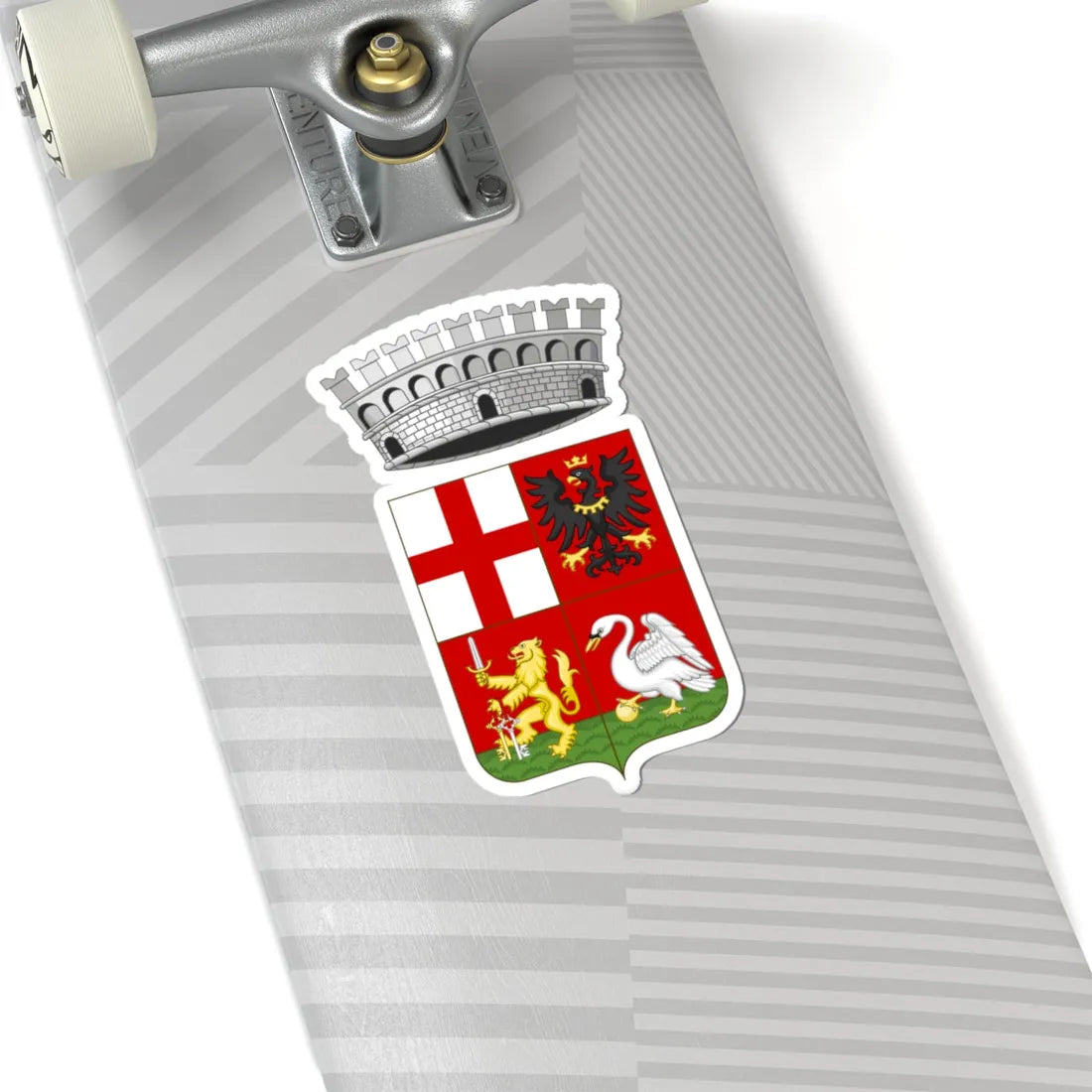 Orvieto-Stemma (Italy) (Coat of Arms) STICKER Vinyl Kiss-Cut Decal - The Sticker Space