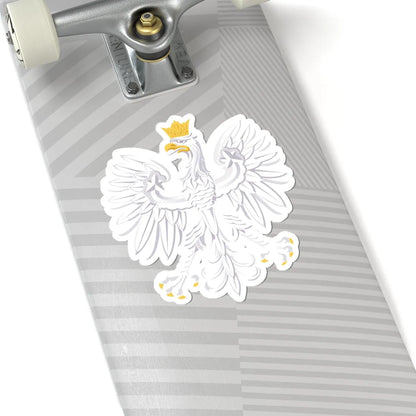 Orzeł Biały Herb Polski (Poland) (Coat of Arms) STICKER Vinyl Kiss-Cut Decal - The Sticker Space