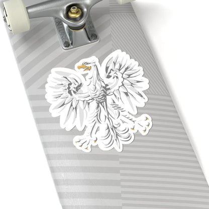 Orzeł PRL 1980 (Poland) (Coat of Arms) STICKER Vinyl Kiss-Cut Decal - The Sticker Space