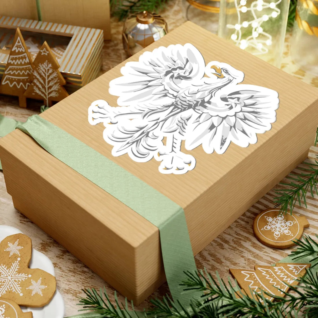 Orzeł PRL 1980 (Poland) (Coat of Arms) STICKER Vinyl Kiss-Cut Decal - The Sticker Space