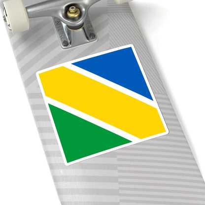 Orzhiv flag (Ukraine) STICKER Vinyl Kiss-Cut Decal - The Sticker Space