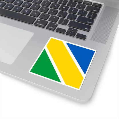 Orzhiv flag (Ukraine) STICKER Vinyl Kiss-Cut Decal - The Sticker Space