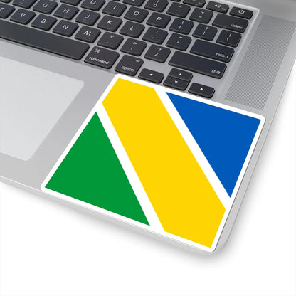 Orzhiv flag (Ukraine) STICKER Vinyl Kiss-Cut Decal - The Sticker Space