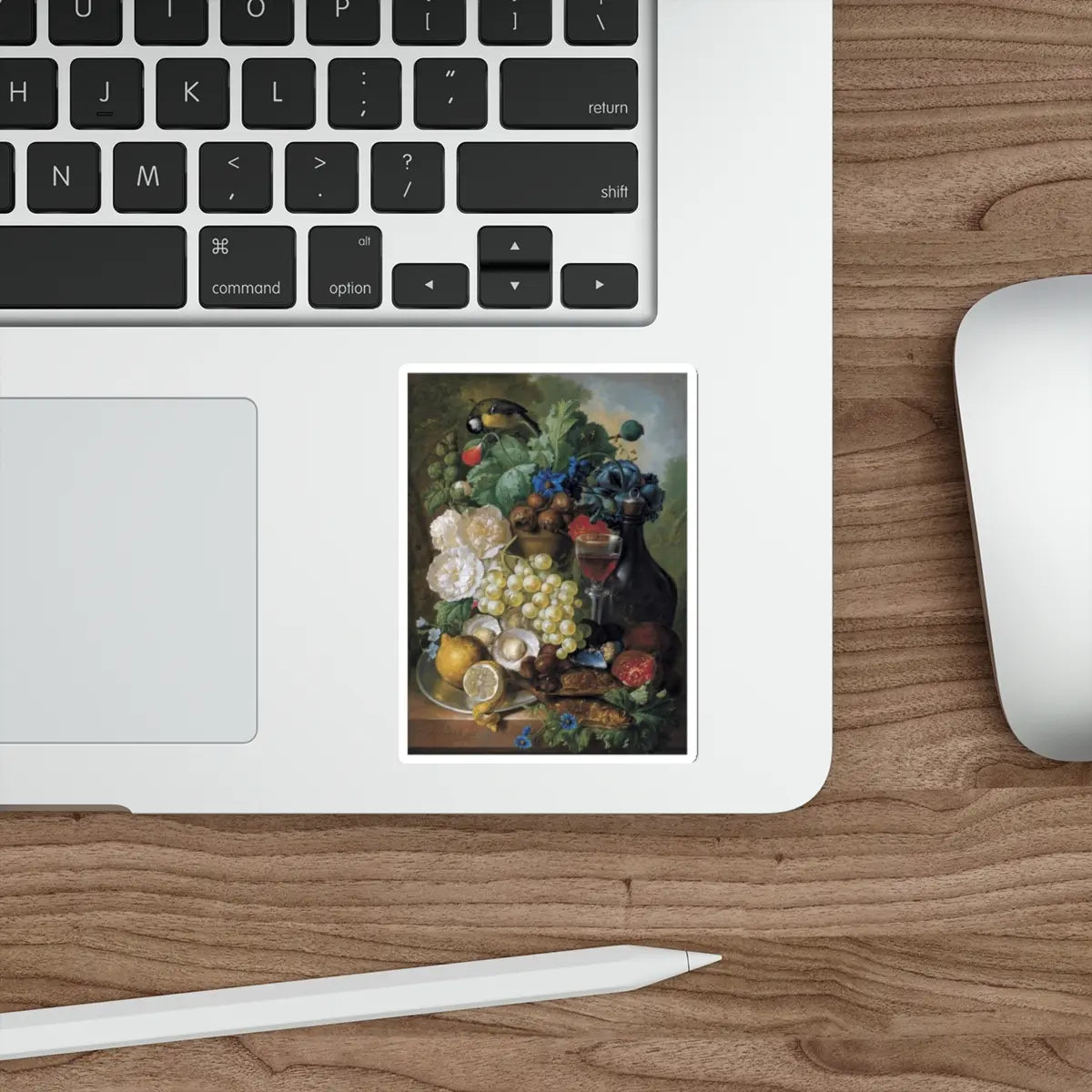 SKU:30026455766517612247 Sticker types:White Shape:Die-Cut Sizes:4" × 4"