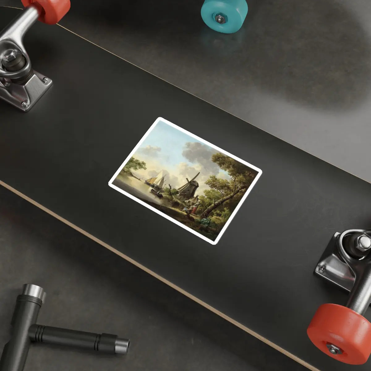 SKU:25264814345530002762 Sticker types:White Shape:Die-Cut Sizes:5" × 5"