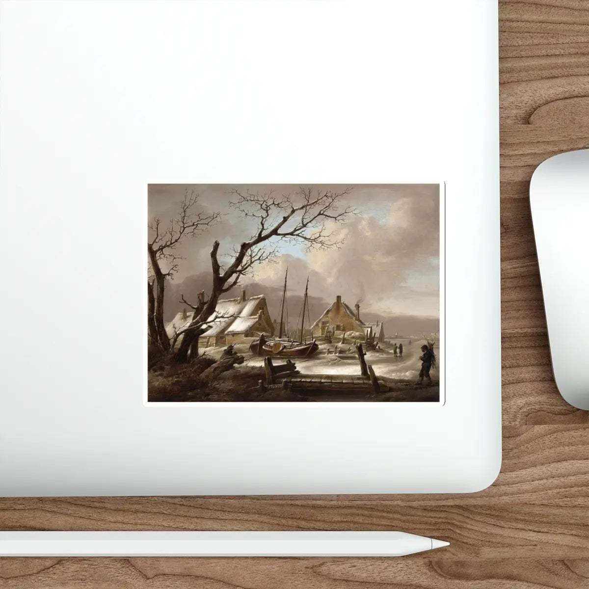 SKU:13842311540886242431 Sticker types:White Shape:Die-Cut Sizes:5" × 5"